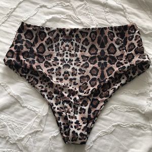 Cheetah Print Bikini Bottom